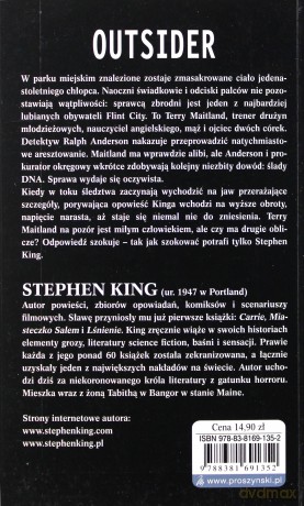 Outsider (pocket) - Stephen King [KSIĄŻKA]