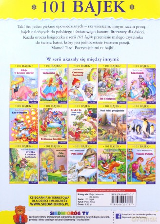 Pani zima. 101 bajek - Jakub Grimm , Wilhelm Grimm, Wiesław Drabik [KSIĄŻKA]