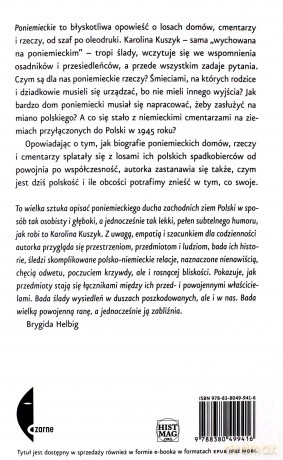 Poniemieckie - Karolina Kuszyk [KSIĄŻKA]