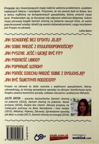 Przepis na zdrowie - Julita Bator [KSIĄŻKA]