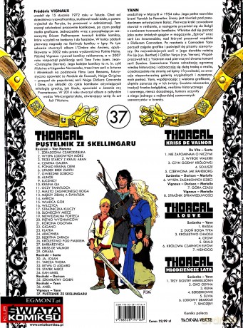 Pustelnik ze Skellingaru. Thorgal (Tom 37) - Yann Le Pennetier, Frederic Vignaux [KOMIKS]