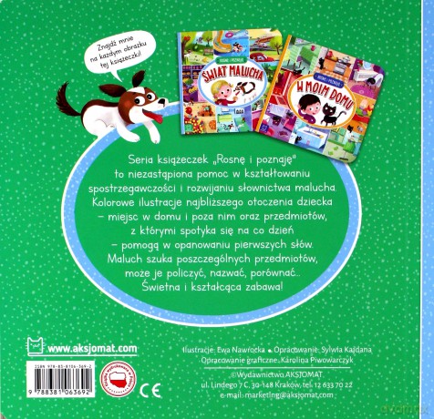 Rosnę i poznaję świat malucha [KSIĄŻKA]
