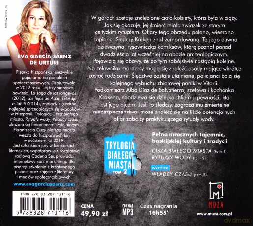 Rytuały wody - Eva Garcia Saenz De Urturi [AUDIOBOOK]