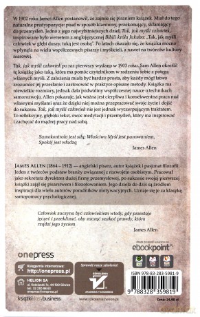 Tak jak myśli człowiek - James Allen [KSIĄŻKA]