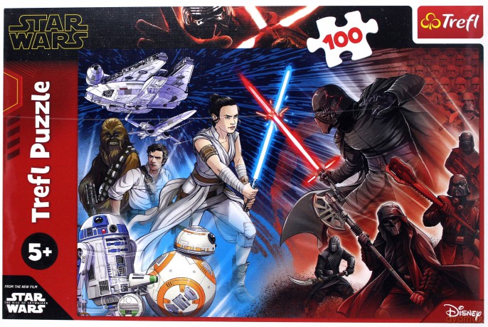 TREFL 100 el. Jasna vs Ciemna Strona Mocy - Star Wars episode IX (Gwiezdne Wojny) [PUZZLE]