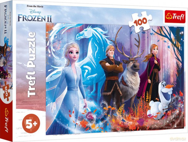 TREFL 100 el. Magia Krainy Lodu Frozen 2 (16366) [PUZZLE]