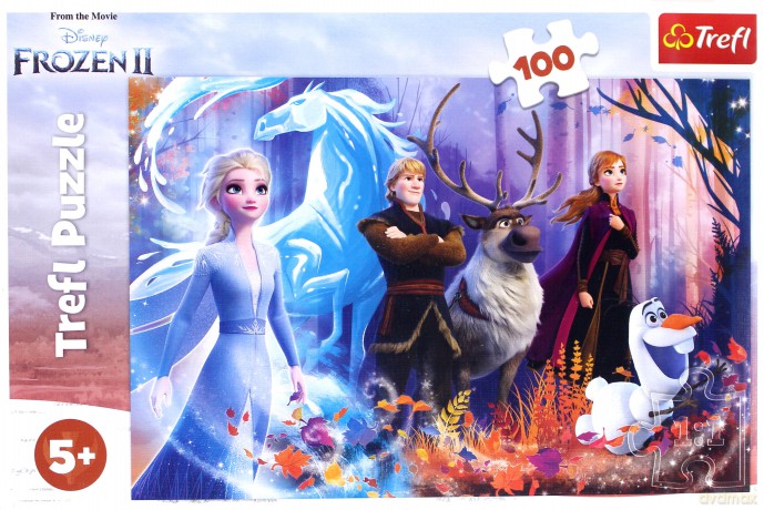 TREFL 100 el. Magia Krainy Lodu Frozen 2 (16366) [PUZZLE]
