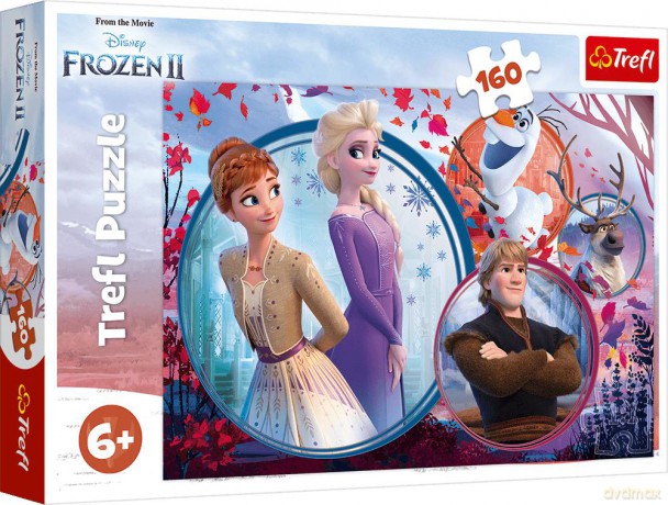 TREFL 160 el. Siostrzana przygoda Frozen 2 (15374) [PUZZLE]