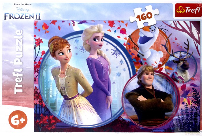 TREFL 160 el. Siostrzana przygoda Frozen 2 (15374) [PUZZLE]