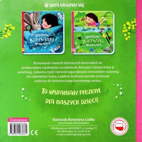 Ulubione wierszyki maluszka [KSIĄŻKA]