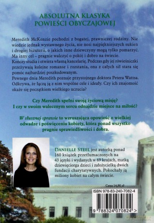 W słusznej sprawie (pocket) - Danielle Steel [KSIĄŻKA]