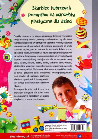 Warsztaty plastyczne dla dzieci - Marcelina Grabowska - Piątek [KSIĄŻKA]
