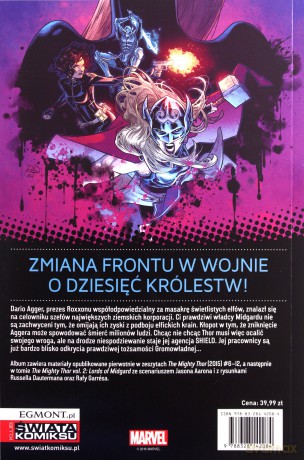 Władcy Midgardu. Potężna Thor (Tom 2) - Jason Aaron, Russell Dauterman, Rafa Garres [KOMIKS]