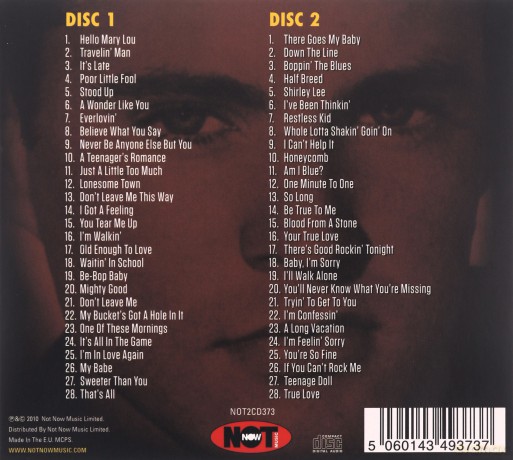 Ricky Nelson: The Best Of [2CD]