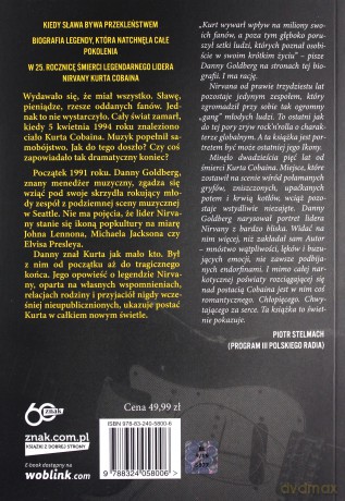 Wspominając Kurta Cobaina. Biografia lidera Nirvany - Danny Goldberg [KSIĄŻKA]
