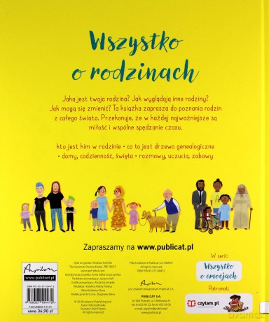 Wszystko o rodzinach - Felicity Brooks [KSIĄŻKA]