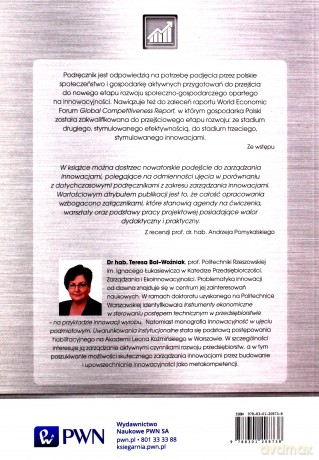 Zarządzanie innowacjami w ujęciu podmiotowym - Teresa Bal-Woźniak [KSIĄŻKA]