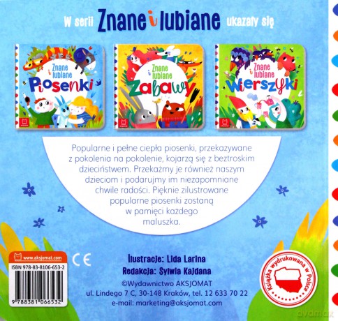Znane i lubiane piosenki [KSIĄŻKA]