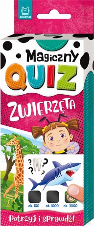 Zwierzęta. Magiczny quiz [KSIĄŻKA]