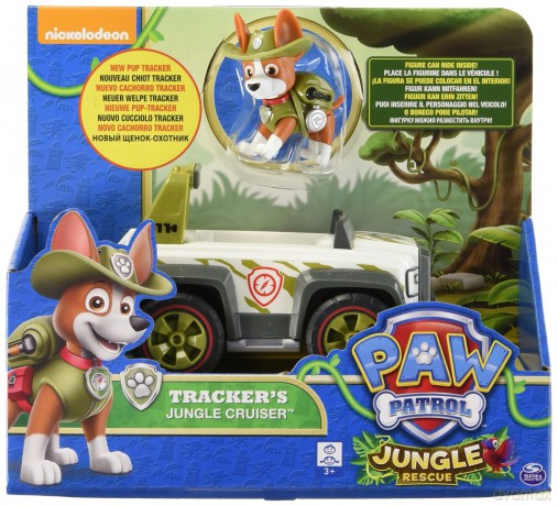 PAW PATROL Tracker Jeep plus figurka (Psi Patrol)