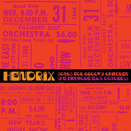 Jimi Hendrix: Songs For Groovy Children: The Fillmore East Concerts [5CD]