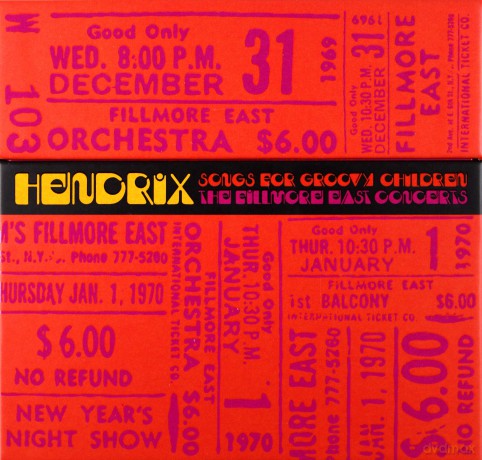 Jimi Hendrix: Songs For Groovy Children: The Fillmore East Concerts [5CD]