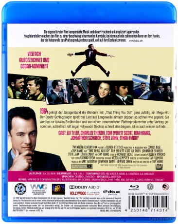 That Thing You Do! (Szaleństwa młodości) [Blu-Ray]