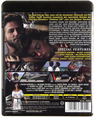 Against All Odds (Przeciw wszystkim) [Blu-Ray]