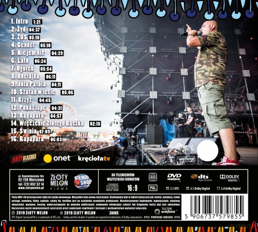 Łydka Grubasa: Live Pol'and'Rock Festival 2019 (digipack) [CD]+[DVD]