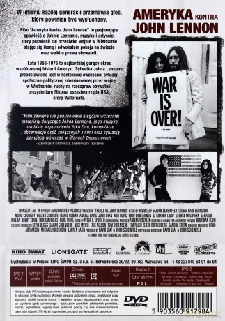 Ameryka kontra John Lennon [2DVD]