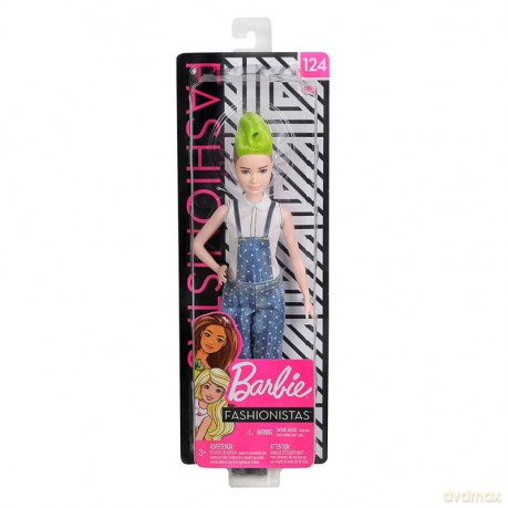 Barbie Modne przyjaciółki zielone włosy