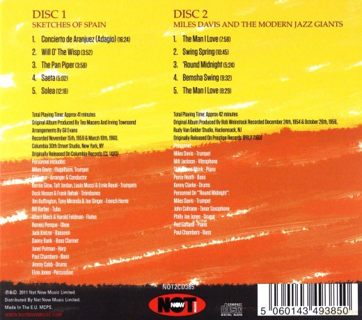 Miles Davis: Sketches Of Spain [2CD]