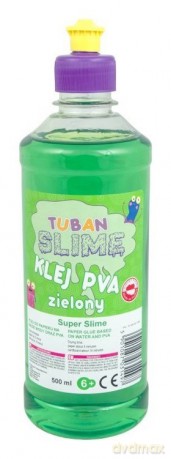 Klej do papieru PVA 500 ml zielony