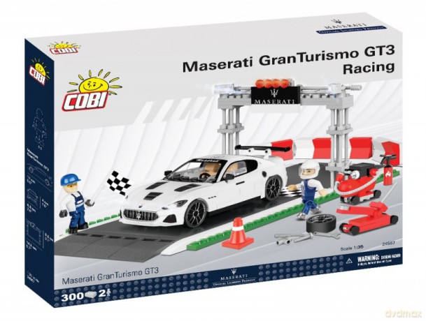 Klocki Cars Maserati GranTurism o GT3 Racing [KLOCKI]