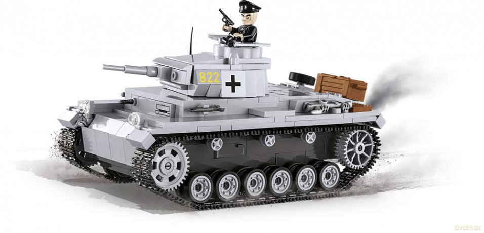 Klocki Historical Collection Panzer III Ausf.E - niemiecki czołg średni [KLOCKI]