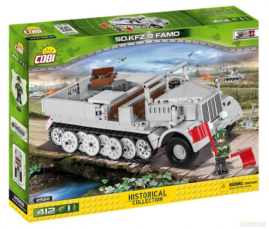 Klocki Historical Collection Sd.Kfz 9 Famo - ciężki ciągnik artyleryjski [KLOCKI]