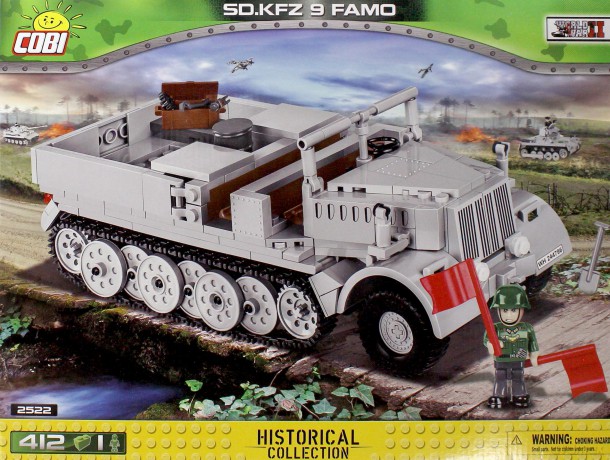 Klocki Historical Collection Sd.Kfz 9 Famo - ciężki ciągnik artyleryjski [KLOCKI]