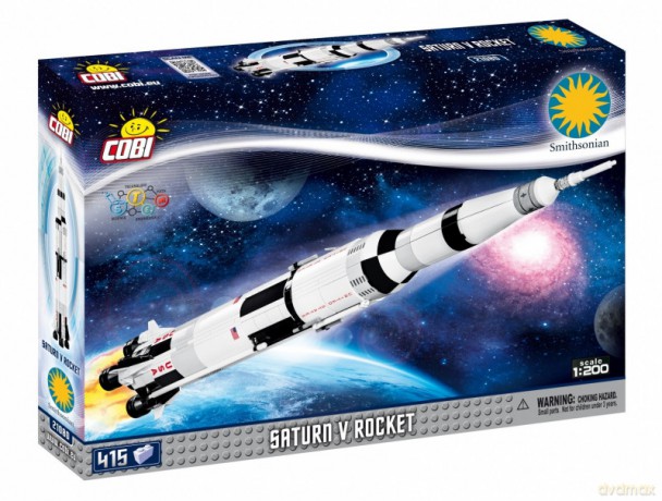 Klocki Smithsonian Rakieta Saturn V [KLOCKI]