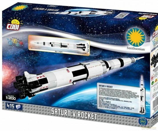 Klocki Smithsonian Rakieta Saturn V [KLOCKI]