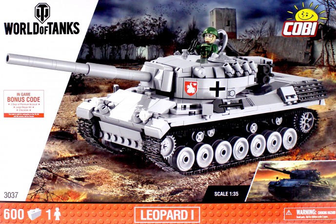 Klocki World of Tanks Leopard 1 [KLOCKI]