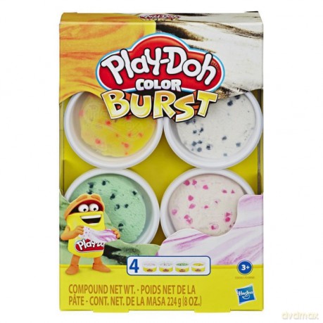 Masa plastyczna PlayDoh Color Burst Ice Cream Pack