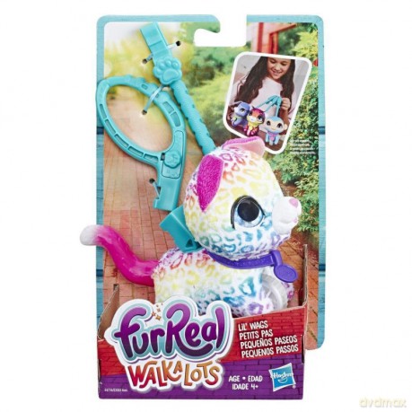 Maskotka furReal Friends Małe zwierzaki na smyczy, Kot B