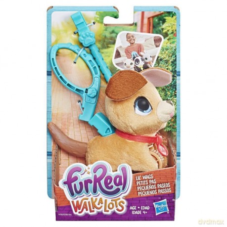 Maskotka furReal Friends Małe zwierzaki na smyczy, Piesek A