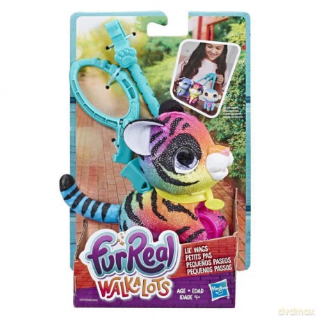 Maskotka furReal Friends Małe zwierzaki na smyczy, Tygrys