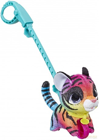 Maskotka furReal Friends Małe zwierzaki na smyczy, Tygrys