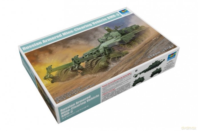 Model plastikowy Opancerzony pojazd do usuwania min BMR-3