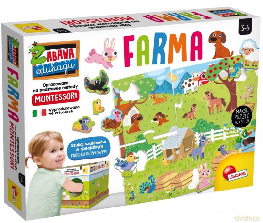 Montessori Maxi Moja farma [GRA]