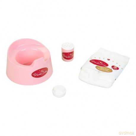 Nocnik z akcesoriami lalki Princess Coralie