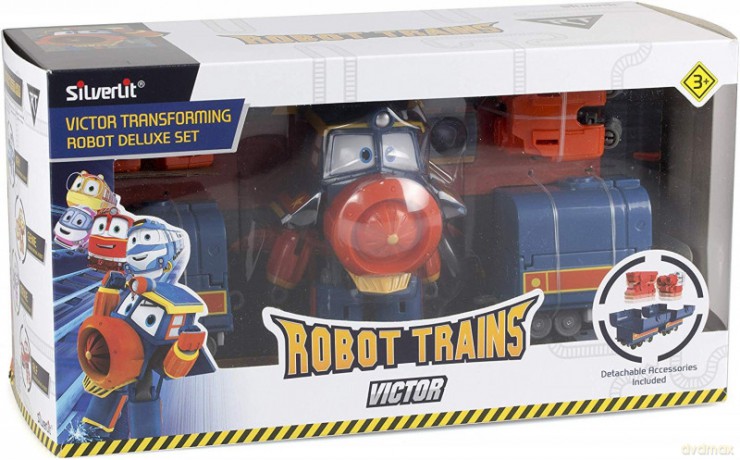Pociąg Robot Trains transformująca Deluxe Wiktor