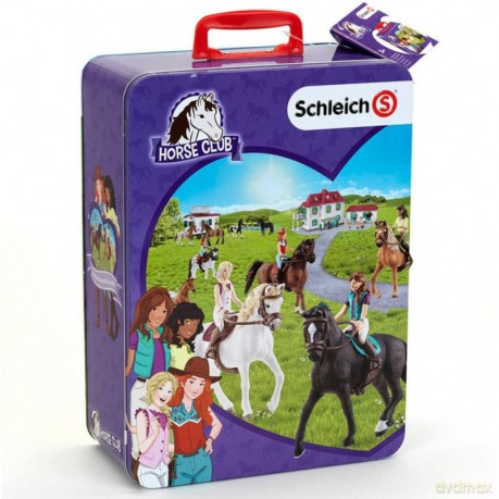 Puszka na 10 sztuk koni Schleich Horse Club [FIGURKA]